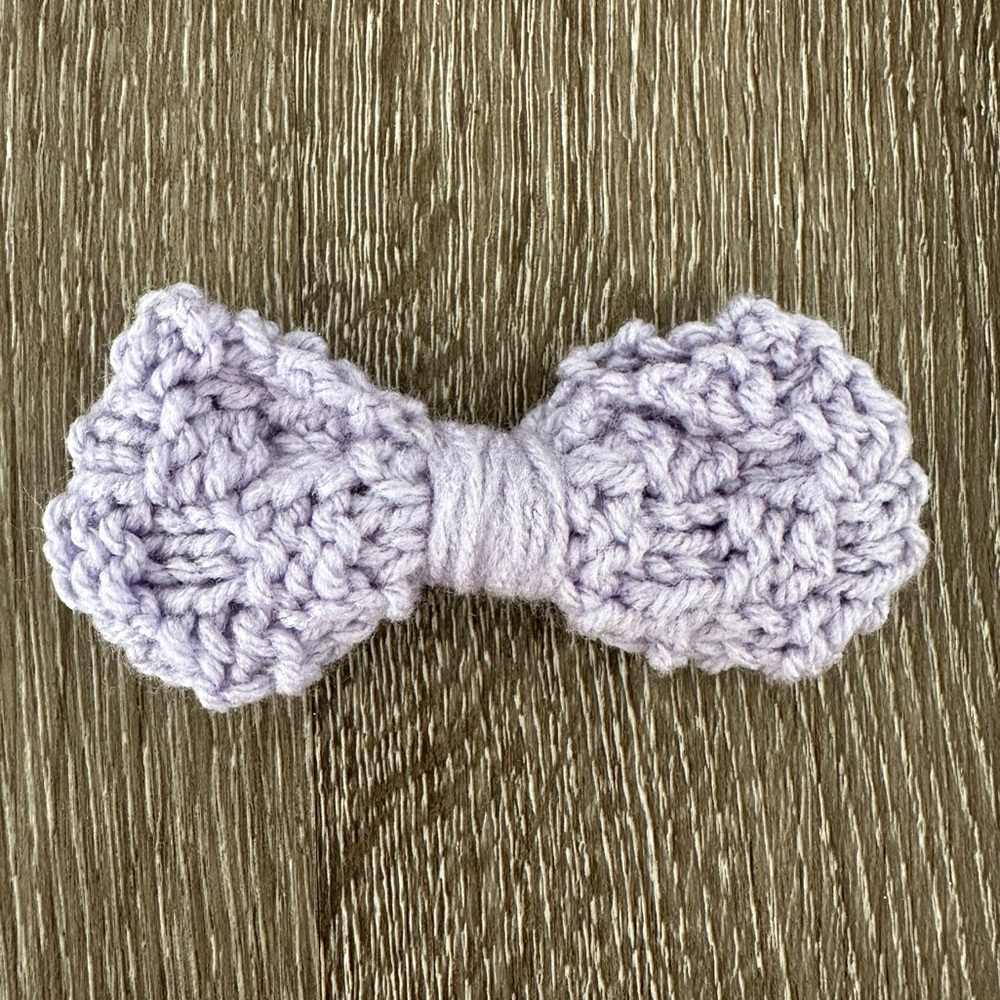 Handmade Lilac Purple Hair Bow